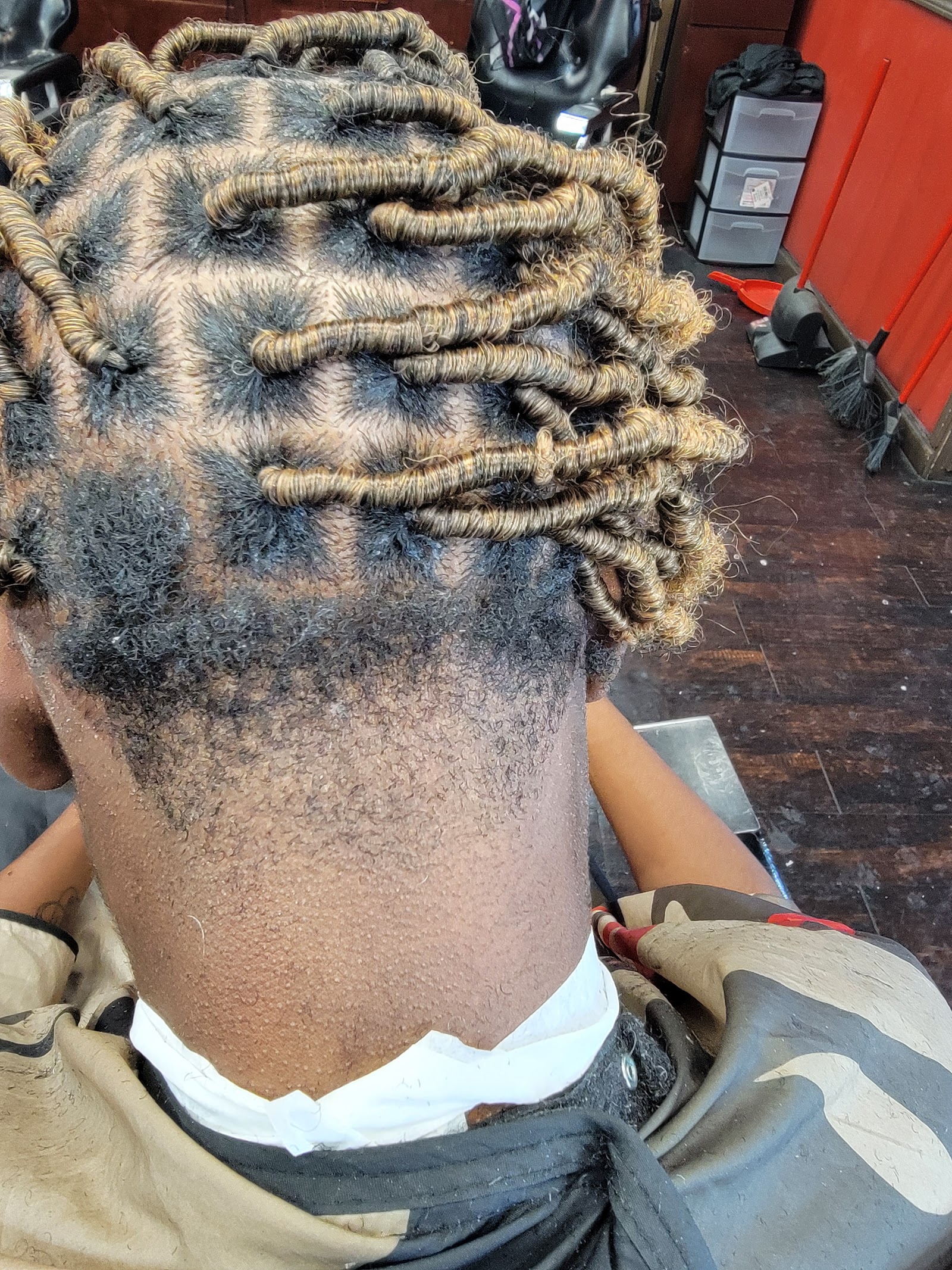 Inside Master Cutz Barber Shop